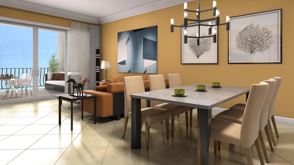 Genova Luxury Condos Interior Dining